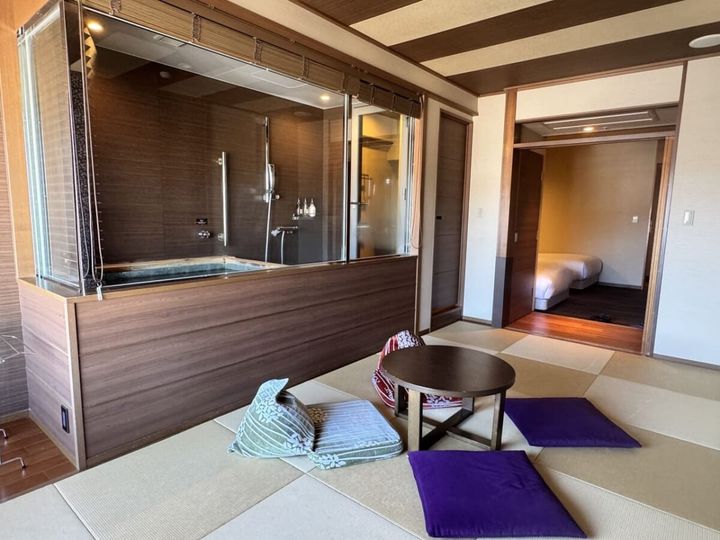 ラフォーレ伊東、「温泉付プレミアルーム」