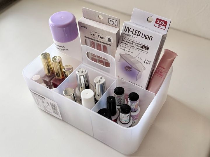 ネイル収納は100均がベスト！持ち運びOKな収納ケースが断然使いやすい