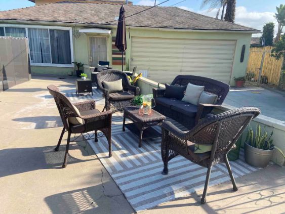 パティオ／Photo：Airbnb