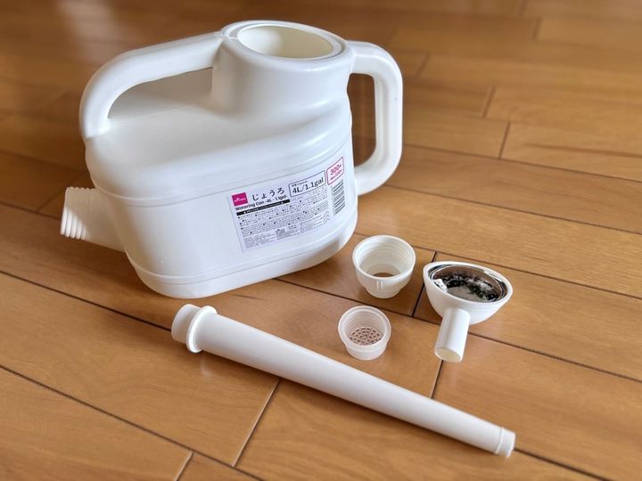 100均のじょうろ4つ買ってみた！小さいじょうろやペットボトル対応も