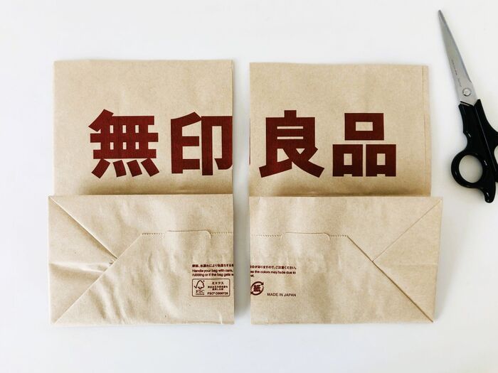 『無印良品の紙袋』をカットするだけで便利アイテムに大変身♡わが家のおすすめ活用アイデア3選