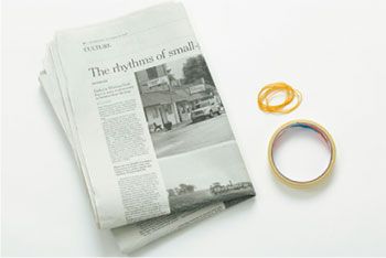 【簡単工作】材料3つ！ 新聞紙でキッズテントを作ろう！ 自分だけの隠れ家のできあがり♪の画像1