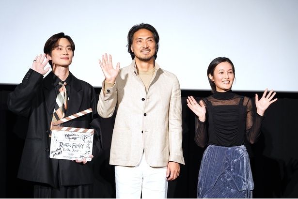 観客の撮影タイムもあった