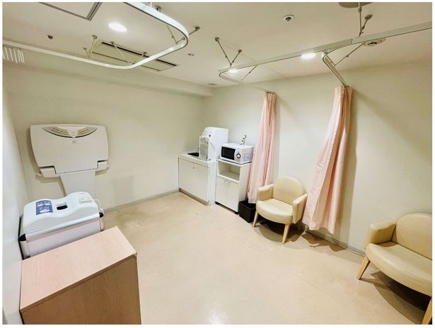 普段から備えられている、授乳室やおむつ替えスペース