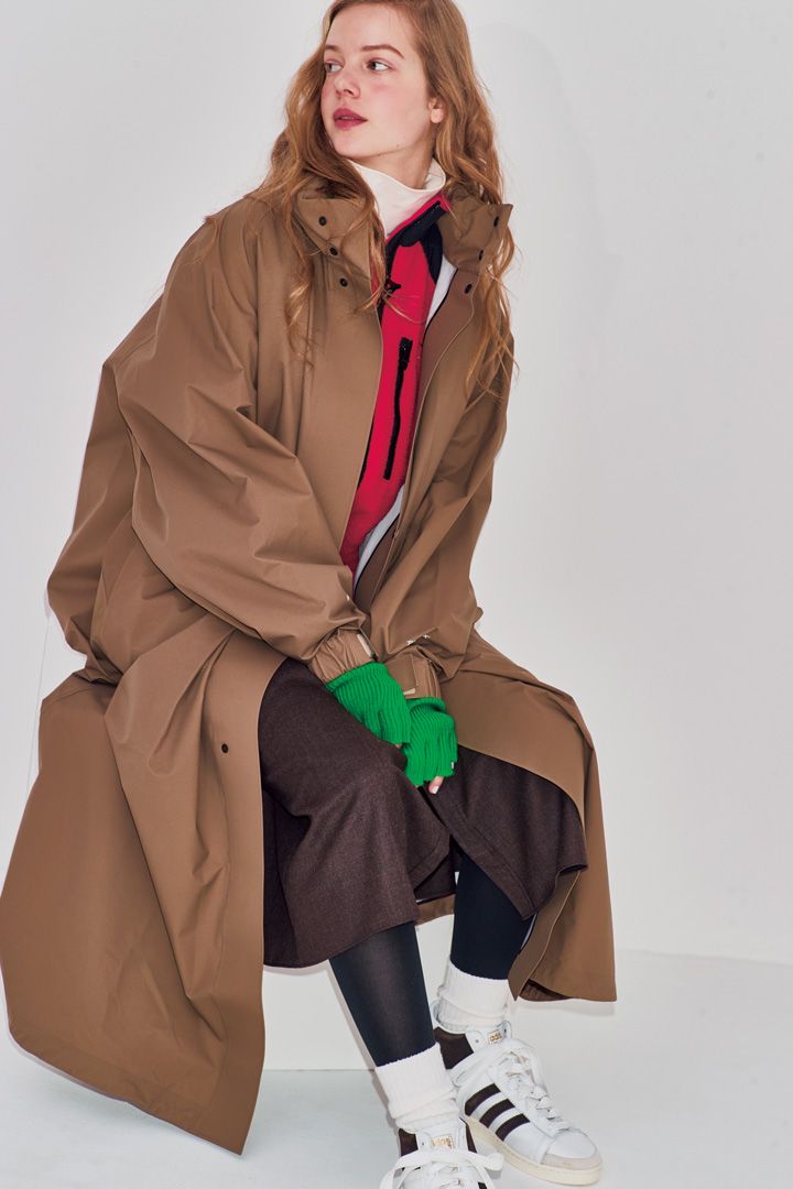 意外性のある色をちょっとだけ差し色に入れてみて【本日のFUDGE GIRL-2月21日】