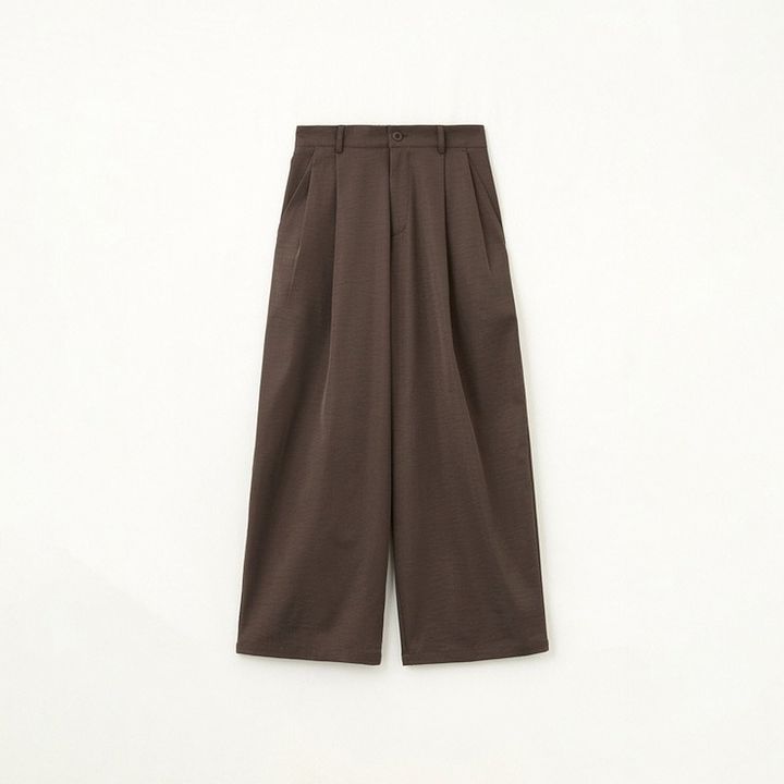 しまむらのタックワイドパンツ（田中里奈）