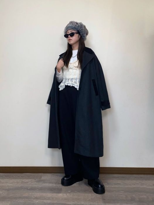 GU「ソフトコットンクルーネックT(長袖)」