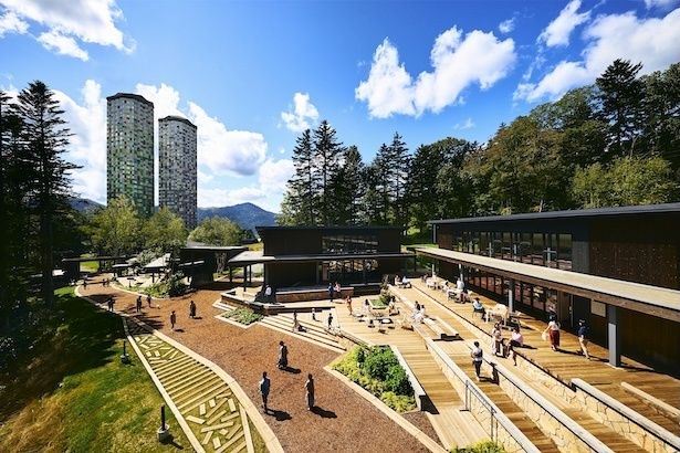 9つの店舗が立ち並ぶ「ホタルストリート」