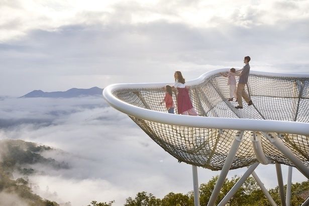 家族での滞在の様子