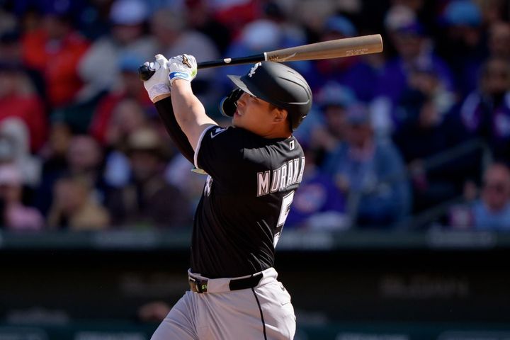 ホワイトソックスの村上宗隆（C）Getty Images