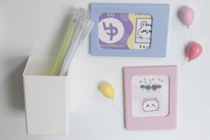 ダイソー マグネットフォトフレーム（A、チェキミニサイズ） マグネットフォトフレーム（B、チェキミニサイズ） 使用例