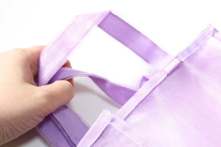 ダイソーのメッシュトート（A）の取っ手