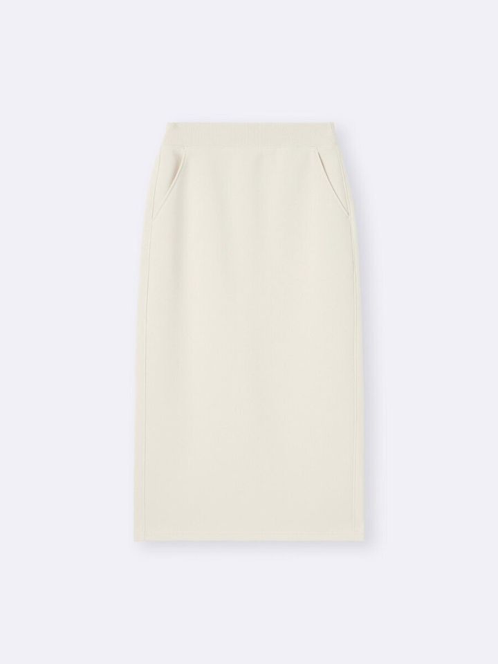 2026gu値下げ大人女性おすすめヘビーウェイトスウェットナロースカート