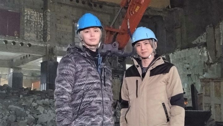 2月28日放送の『解体キングダム』、番組初の堂本光一＆伊野尾慧コンビが登場 （C）NHK width=