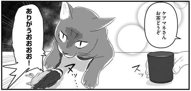 猫が乱入!? （C）ケン／KADOKAWA