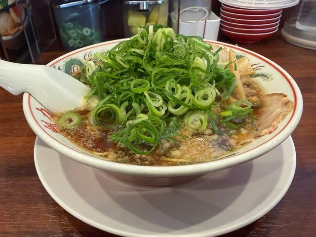魁力屋のラーメン