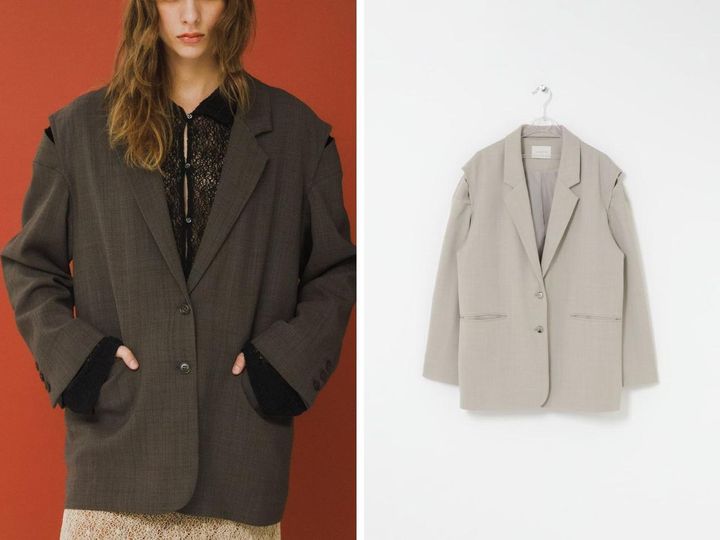 画像: 「over tailored jacket」各￥24,200 出典：ラート