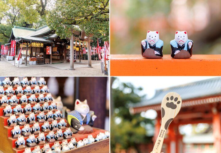 1800年の歴史を紡ぐ大阪「住吉大社」で、幸せを呼ぶ招福猫に願いを込めて