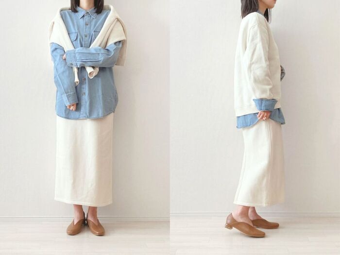 【ユニクロ】話題の『コラボシャツ』が40代の春コーデに大活躍の予感！大人も着やすい正統派デザイン