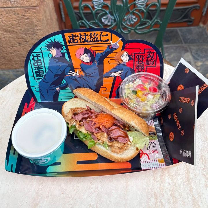 呪術高専1年ズのサンドウィッチセット