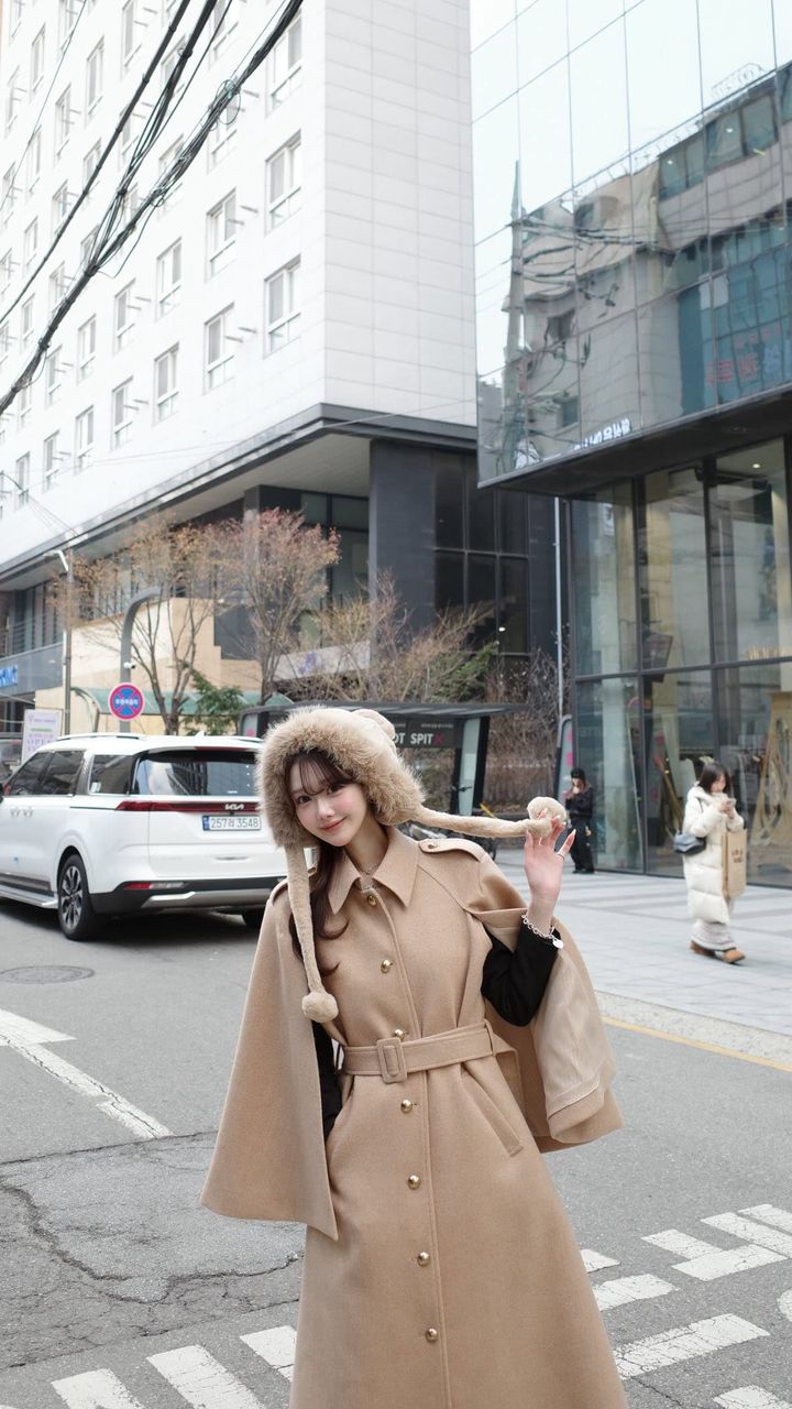 真冬の渡韓（旅行）コーデ