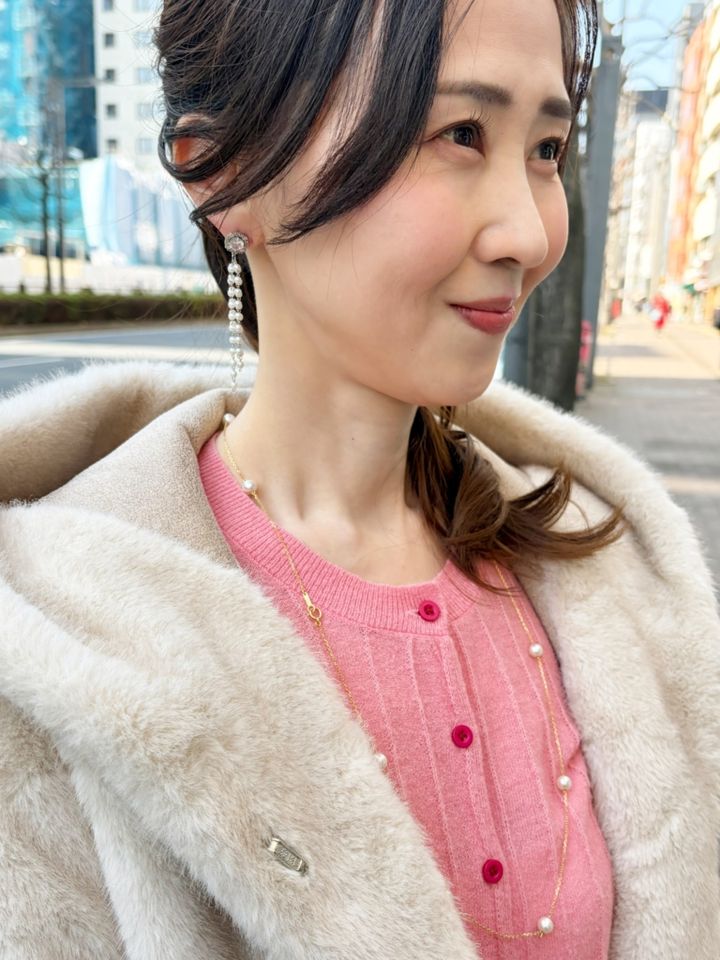 オーダーメイドのパールのネックレス