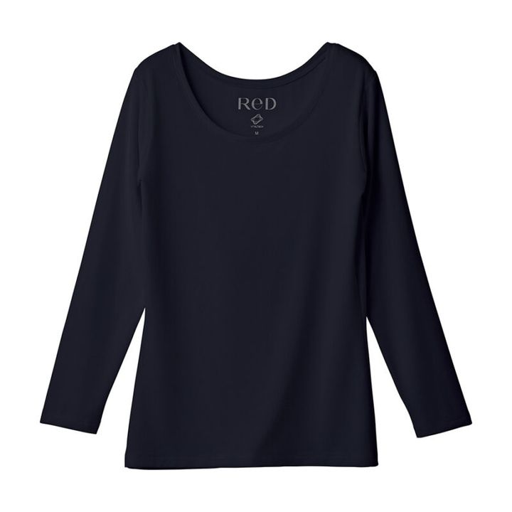 ReD バイタルテック U ネックインナー⻑袖 ［⼀般医療機器］ 全3色 7サイズ ¥4,950～5,500／ReD