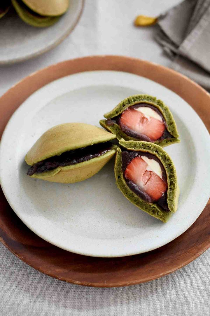 抹茶どら焼き