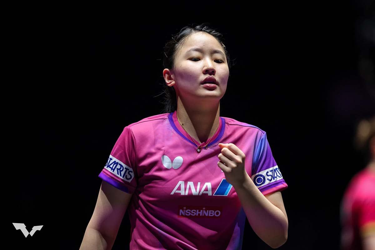 張本美和、WC出場のドイツ選手に3ゲーム奪取で逆転勝利 次戦でエジプト