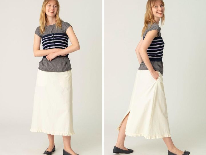 画像: 「フリル ナイロンスカート」￥34,100【ジェーン スミス フォー RHC】 出典：RHC ロンハーマン