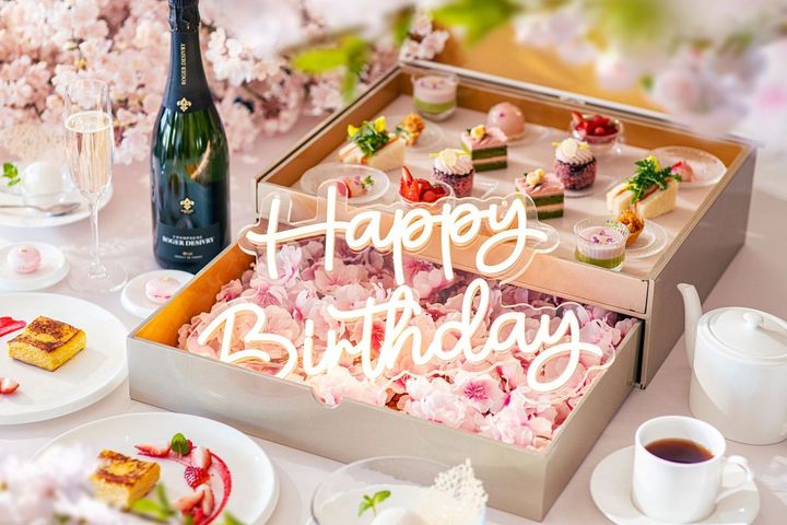 誕生日のお祝いにぴったりな演出※事前予約制