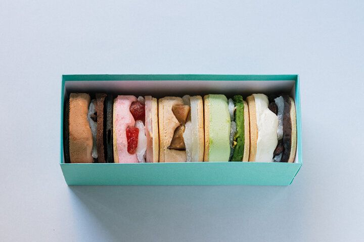 【福井】新定番みやげ。羽二重餅×バター×チーズがとろけ合う「羽二重バターチーズサンド」