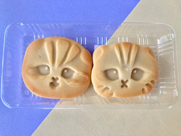 「和風でほっこり！」「緑茶にめっちゃ合いそう！」【ファミマ数量限定】「ふたごのねこまんじゅう きゃにゃめるあん」