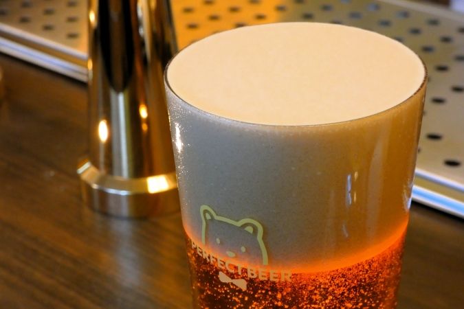 PERFECT BEER STAND 福岡 PB注ぎブレンド 泡
