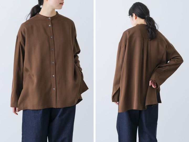画像: 「レーヨンワイドシャツ」￥16,500 出典：かぐれ