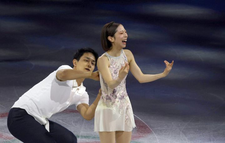 ミラノ・コルティナ冬季五輪第16日・フィギュアスケートエキシビション（21日、ミラノ・アイススケートアリーナ）五輪の上位選手らによるエキシビジョンが行われました。