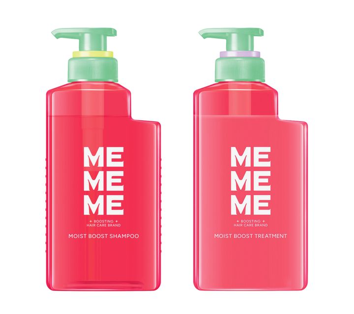MEMEME （ミーミーミー）の、 モイストブーストシャンプー とトリートメント