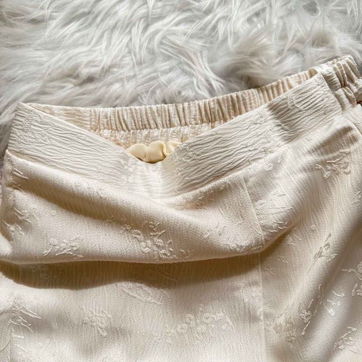 画像: バックゴム仕様で楽な穿き心地