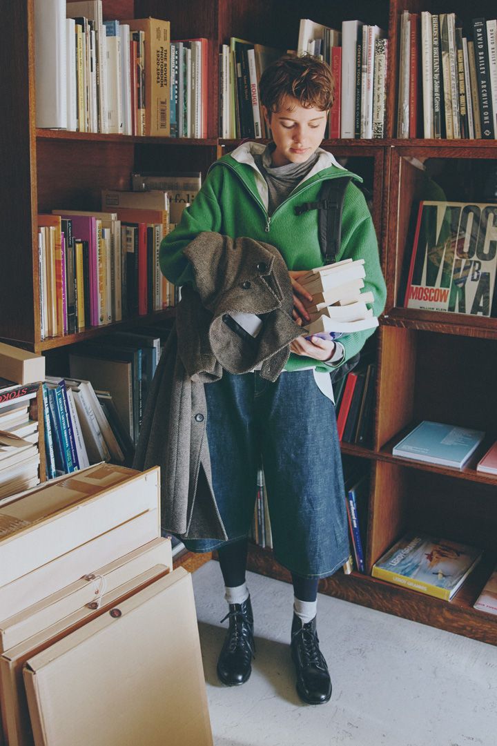 カラフルでデザインがおしゃれなニットはデニムと相性抜群【本日のFUDGE GIRL-2月23日】