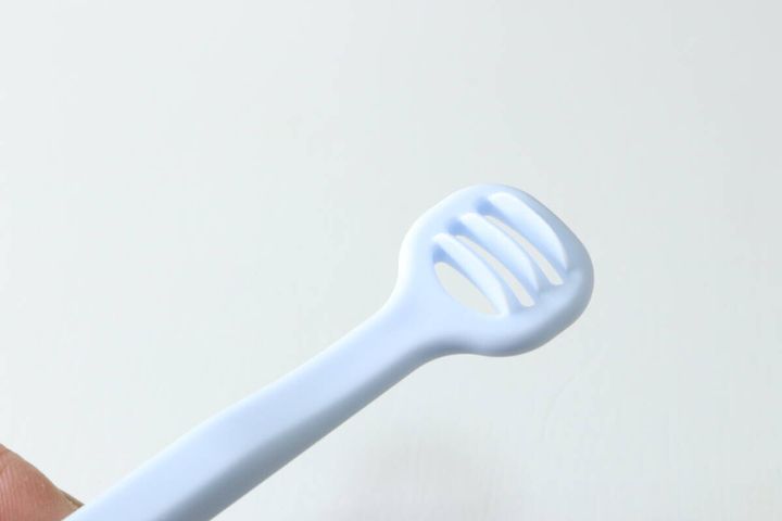 セリア折りたたみ舌クリーナー柔らかい