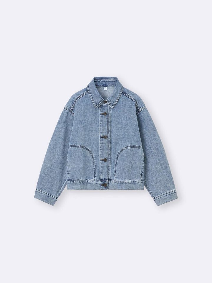 2026gu春大人女性おすすめデニムジャケット