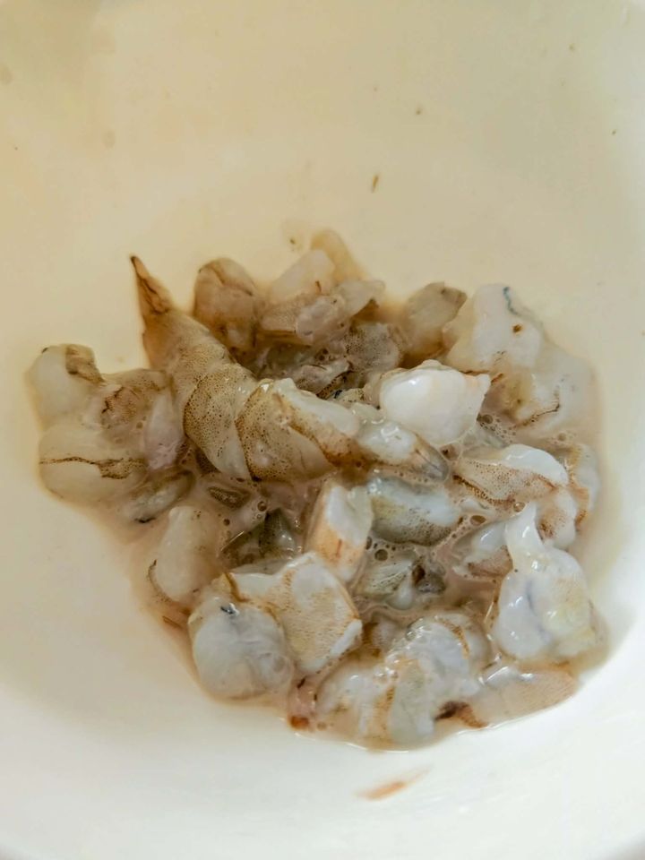 レンコンと海老の春巻き