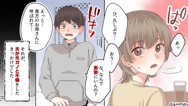 今の嫁と離婚させたい…夫の帰省中、義母が元カノと不倫させようとして
