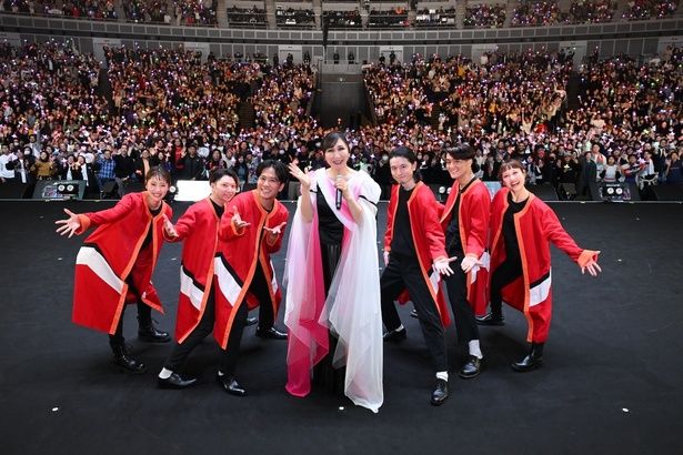 高橋洋子、30周年らしいスペシャルパフォーマンスで会場中を魅了！ [c]カラー [c]カラー／Project Eva. [c]カラー／ EVA製作委員会