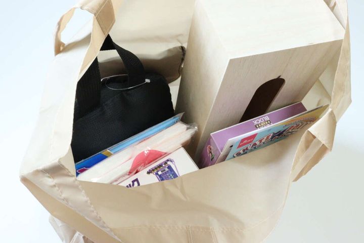 折りたたみショッピングバッグ（ダイカットネコ） 容量