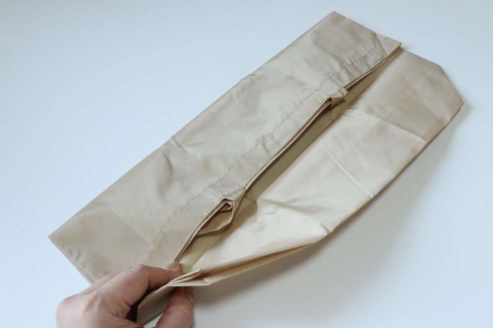 折りたたみショッピングバッグ（ダイカットネコ） 折り畳み