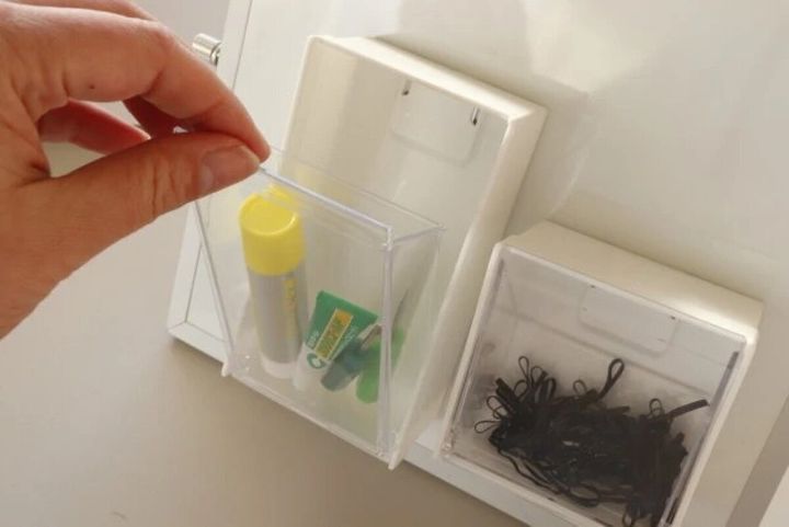 ダイソー マグネットスイングケース トール ホワイト 使用例