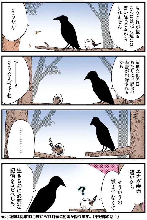 エナガ寿命短いから （C）青春／KADOKAWA