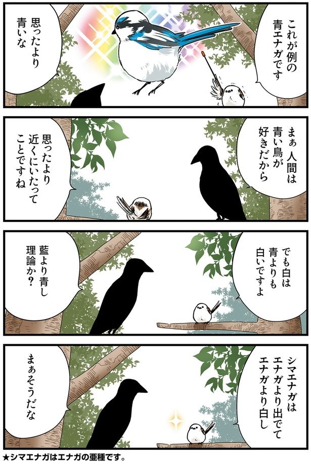 例の青エナガ （C）青春／KADOKAWA