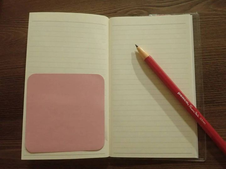 DAISO(ダイソー)：角丸ふせん紙(くすみカラー)